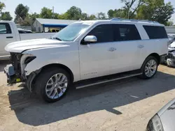 Vehiculos salvage en venta de Copart Wichita, KS: 2019 Ford Expedition Max Platinum