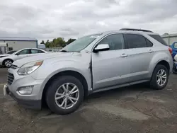 Chevrolet salvage cars for sale: 2017 Chevrolet Equinox LT