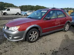 Subaru Impreza Outback Sport salvage cars for sale: 2007 Subaru Impreza Outback Sport