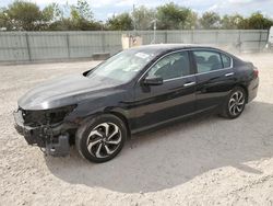 Honda salvage cars for sale: 2017 Honda Accord EX