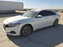 Salvage cars for sale at Sun Valley, CA auction: 2022 Honda Accord Hybrid