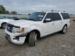 Ford salvage cars for sale: 2015 Ford Expedition EL Platinum