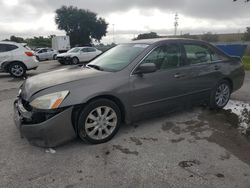 Honda Vehiculos salvage en venta: 2006 Honda Accord EX