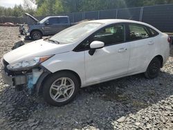 Salvage cars for sale at Waldorf, MD auction: 2019 Ford Fiesta SE