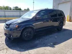 Salvage cars for sale at Rogersville, MO auction: 2019 Dodge Grand Caravan GT