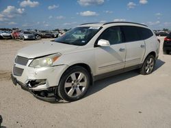 Chevrolet salvage cars for sale: 2011 Chevrolet Traverse LTZ