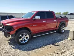 Salvage trucks for sale at Kansas City, KS auction: 2010 Dodge RAM 1500