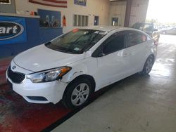 Salvage cars for sale at Angola, NY auction: 2014 KIA Forte LX