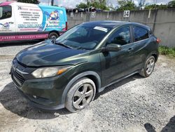 Salvage cars for sale at Opa Locka, FL auction: 2016 Honda HR-V EX