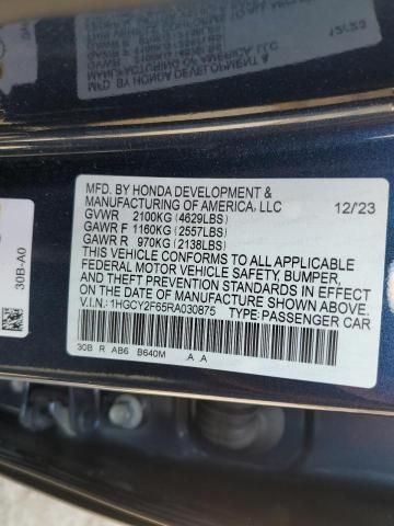 2024 Honda Accord Hybrid EXL