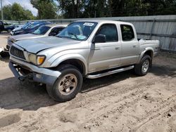 Salvage cars for sale at Midway, FL auction: 2001 Toyota Tacoma Double Cab Prerunner