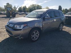 Salvage cars for sale at Portland, OR auction: 2015 Mitsubishi Outlander SE