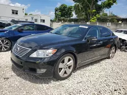 Lexus salvage cars for sale: 2012 Lexus LS 460