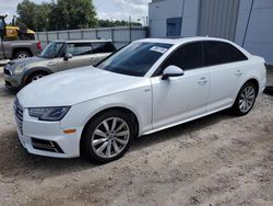 Salvage cars for sale at Apopka, FL auction: 2018 Audi A4 Premium