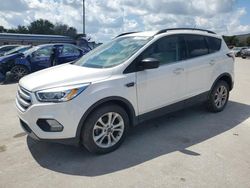 Salvage cars for sale at Orlando, FL auction: 2018 Ford Escape SEL