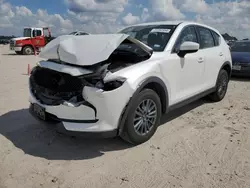 Salvage cars for sale at Houston, TX auction: 2017 Mazda CX-5 Sport