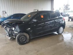 Salvage cars for sale at Tifton, GA auction: 2019 Mitsubishi Mirage ES