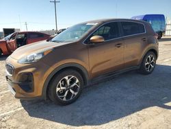 Salvage cars for sale at Andrews, TX auction: 2021 KIA Sportage LX