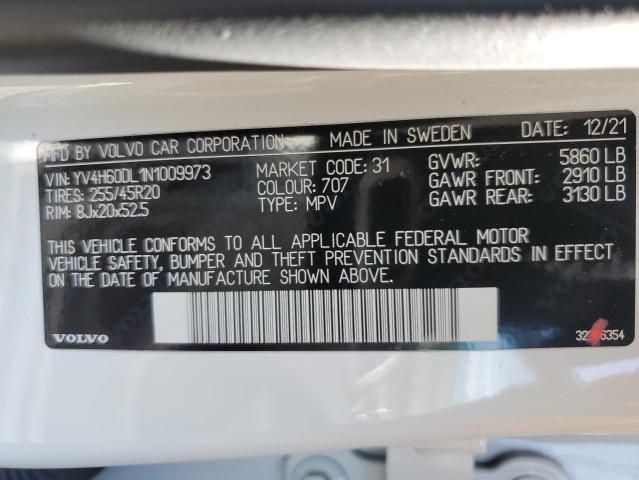 2022 Volvo XC60 T8 Recharge Inscription