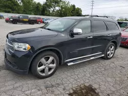 Dodge salvage cars for sale: 2011 Dodge Durango Citadel