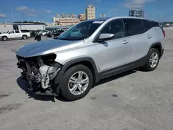 Salvage cars for sale at New Orleans, LA auction: 2018 GMC Terrain SLE