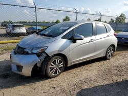 Salvage cars for sale at Houston, TX auction: 2015 Honda FIT EX