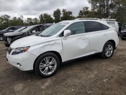 Lexus salvage cars for sale: 2010 Lexus RX 450H