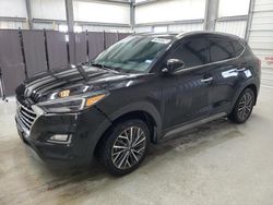 Salvage cars for sale from Copart New Braunfels, TX: 2021 Hyundai Tucson Limited