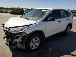 Salvage cars for sale at Fresno, CA auction: 2016 Honda CR-V LX