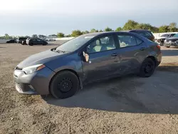 Toyota salvage cars for sale: 2015 Toyota Corolla L