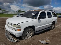 Chevrolet salvage cars for sale: 2004 Chevrolet Tahoe C1500