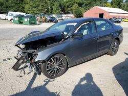 Salvage cars for sale at Mendon, MA auction: 2016 Volkswagen Jetta Sport