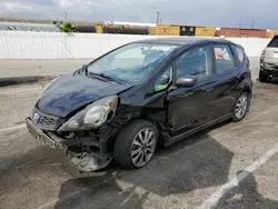 Salvage cars for sale at Van Nuys, CA auction: 2013 Honda FIT Sport