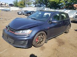 Salvage cars for sale at New Britain, CT auction: 2017 Volkswagen GTI Sport