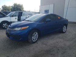 Salvage cars for sale from Copart Apopka, FL: 2014 Honda Civic LX