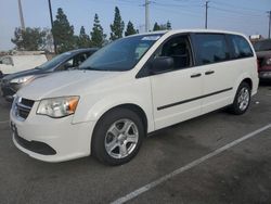 Dodge salvage cars for sale: 2013 Dodge Grand Caravan SE