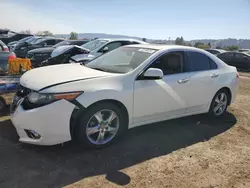 Salvage cars for sale at San Martin, CA auction: 2011 Acura TSX