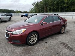 Salvage cars for sale at Dunn, NC auction: 2015 Chevrolet Malibu 1LT