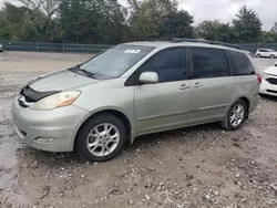 Salvage cars for sale at Madisonville, TN auction: 2006 Toyota Sienna XLE