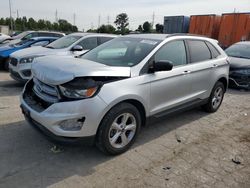 SUV salvage a la venta en subasta: 2017 Ford Edge SE