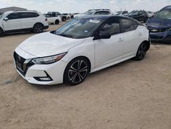 Salvage cars for sale at Amarillo, TX auction: 2022 Nissan Sentra SR