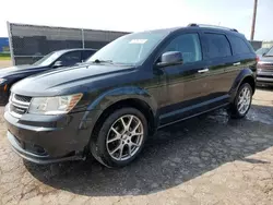 Salvage cars for sale at Woodhaven, MI auction: 2011 Dodge Journey Crew