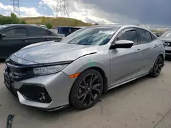 Honda salvage cars for sale: 2019 Honda Civic Sport Touring