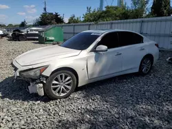 Salvage cars for sale at Windsor, NJ auction: 2015 Infiniti Q50 Base