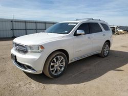 Salvage cars for sale at Amarillo, TX auction: 2017 Dodge Durango Citadel