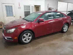 Chevrolet salvage cars for sale: 2015 Chevrolet Cruze LT