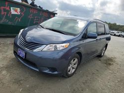 Toyota salvage cars for sale: 2017 Toyota Sienna LE