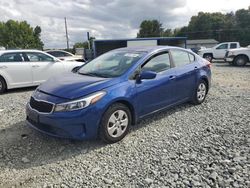 Salvage cars for sale at Mebane, NC auction: 2018 KIA Forte LX