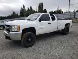 Chevrolet salvage cars for sale: 2008 Chevrolet Silverado K2500 Heavy Duty