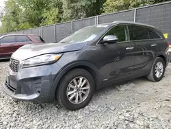 KIA salvage cars for sale: 2019 KIA Sorento LX